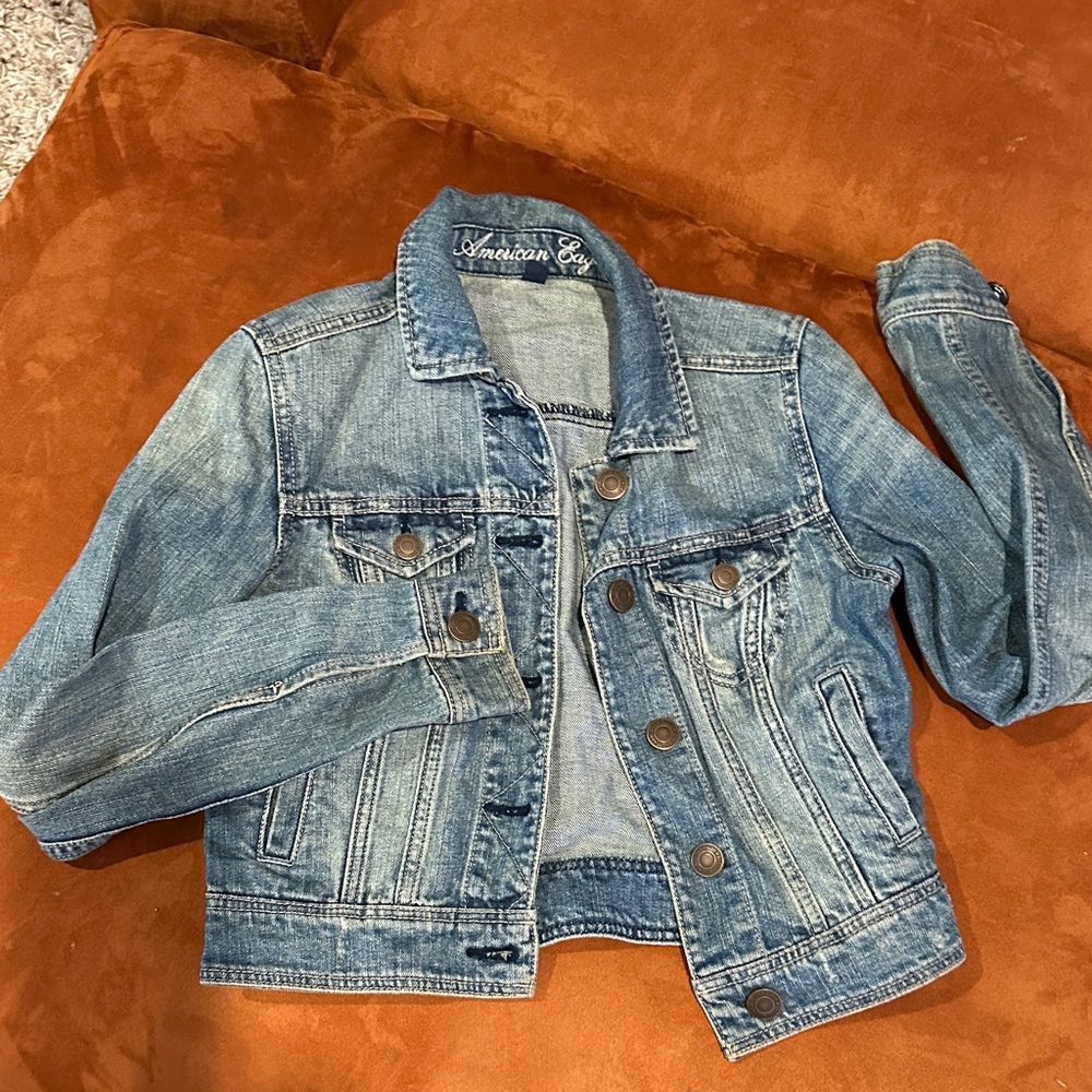 American Eagle Outfitters Blue Jean Jacket